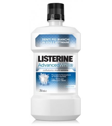 LISTERINE ADVANCE WHITE 250ML