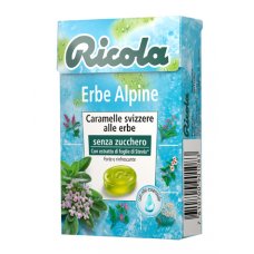 RICOLA ERBE ALPINE S/ZUCCH 50G