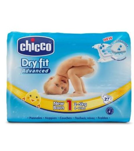 PANNOLINI CH DRYFIT ADV NEWB 27P PANNOLINI CH DRYFIT ADV NEWB 27P