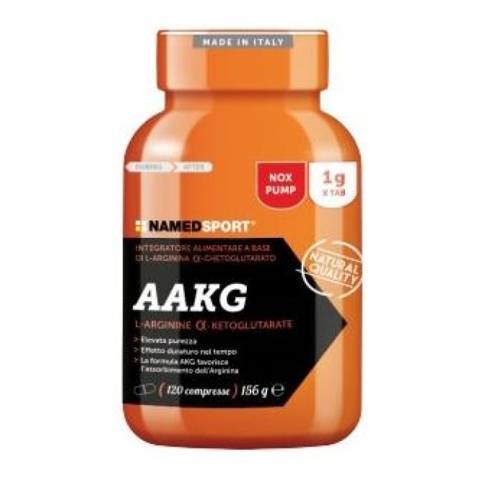 AAKG 120 compresse integratore per l'integrazione sportiva con arginina - Namedsport Srl AAKG 120 compresse integratore per l'integrazione sportiva con arginina - Namedsport Srl