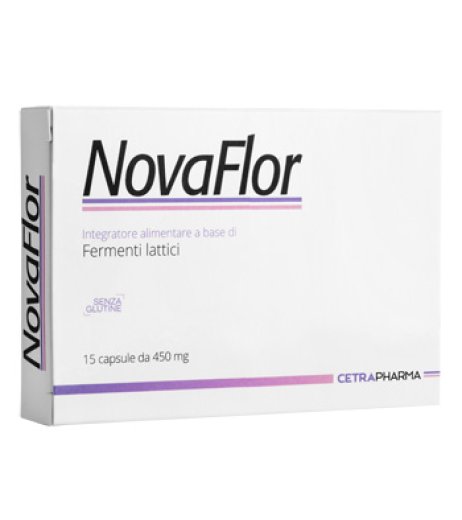 NOVAFLOR 15CPS 450MG