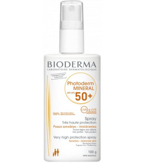 PHOTODERM MINERAL SPF50+ SPRAY 100 ML PROTEZIONE PELLE ATOPICA O ALLERGICA
