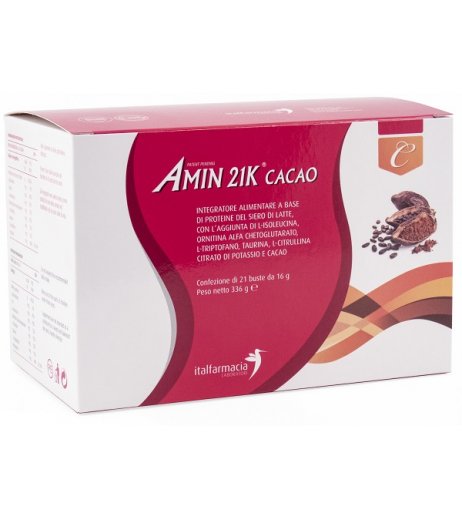 Amin 21K cacao integratore per dimagrire - Italfarmacia