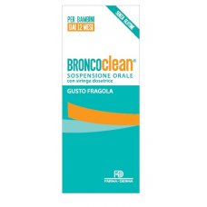 BroncoClean sospensione orale 100 ml sciroppo per secrezioni bronchiali | Farma-Derma