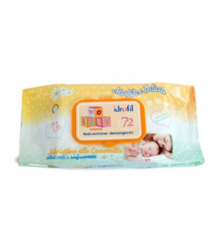 SALVIETTINE BABY CAMOMILLA 72P SALVIETTINE BABY CAMOMILLA 72P