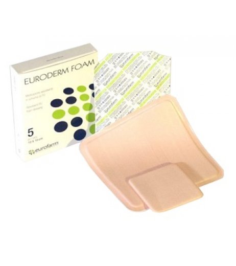 EURODERM FOAM 10X10CM 5PZ