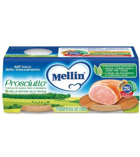 MELLIN OMOG PROSCIUTTO 2X120G