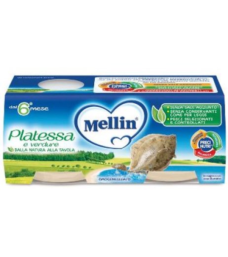 OMO MELLIN Platessa 4x80g