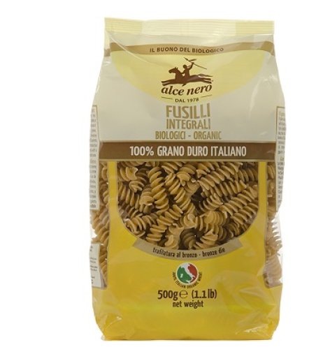 FUSILLI INTEGRALI BIO 500G FUSILLI INTEGRALI BIO 500G
