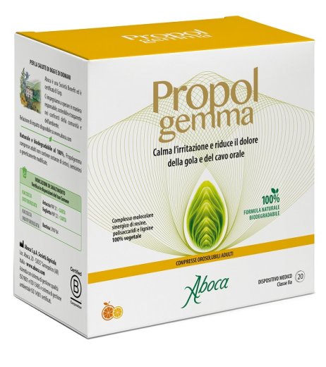 Propolgemma 20 Compresse Orosolubili Propolgemma 20 Compresse Orosolubili