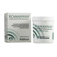 ECAMANNAN Integratore a base di Glucomannano Polvere 50g senza zucchero di Ca.Di.GROUP ECAMANNAN Integratore a base di Glucomannano Polvere 50g senza zucchero di Ca.Di.GROUP
