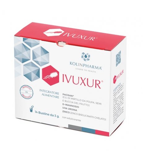 Ivuxur 14 bustine integratore per il benessere delle vie urinarie della donna - Kolinpharma Srl