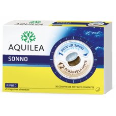 Aquilea sonno Bistrato 30 compresse integratore per riposare - Uriach