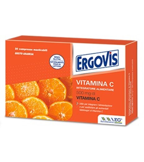ERGOVIS VIT C 500MG 20CPR MAST ERGOVIS VIT C 500MG 20CPR MAST