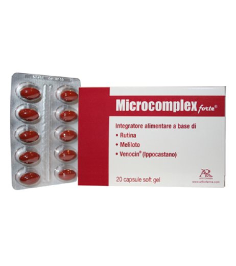 MICROCOMPLEX FORTE 20CPS SOFTG MICROCOMPLEX FORTE 20CPS SOFTG