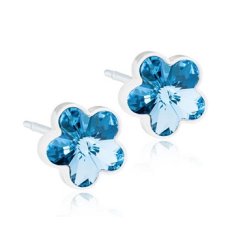 CJ MP FLOWER 6MM AQUAMARINE