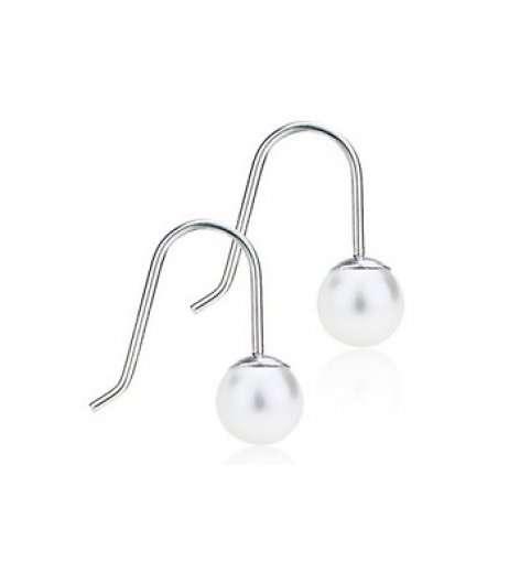 CJ MINI PEND PEARL 6MM WHITE