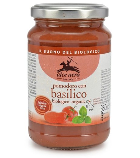 POMODORO C/BASILICO BIO 350G