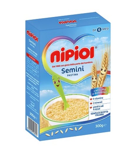 NIPIOL PASTINA SEMINI 300G