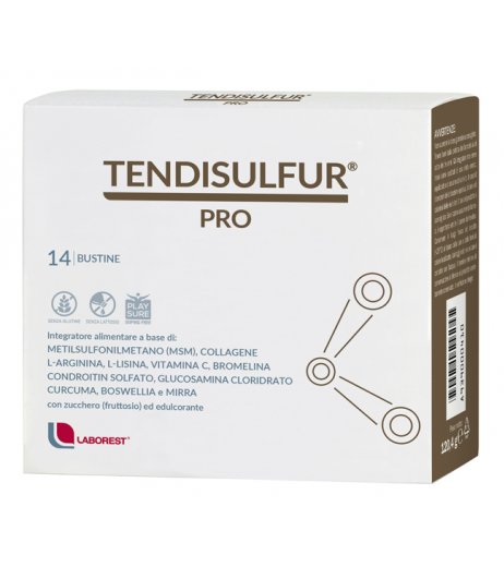 Tendisulfur pro Integratore tendini e articolazioni 14 Bustine di Laborest
