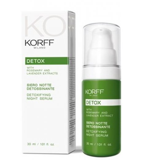 KORFF DETOX SIERO NOTTE DETOSS