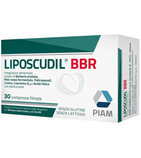 Liposcudil BBR per colesterolo 30 compresse PIAM 