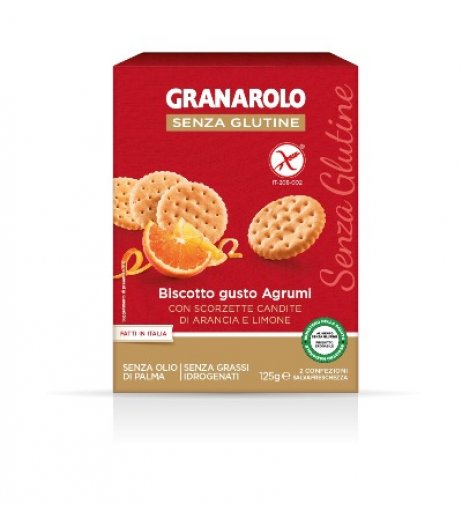 GRANAROLO BISCOTTO AGR S/G125G