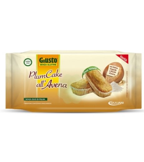 GIUSTO S/G Plumcake Avena 180g