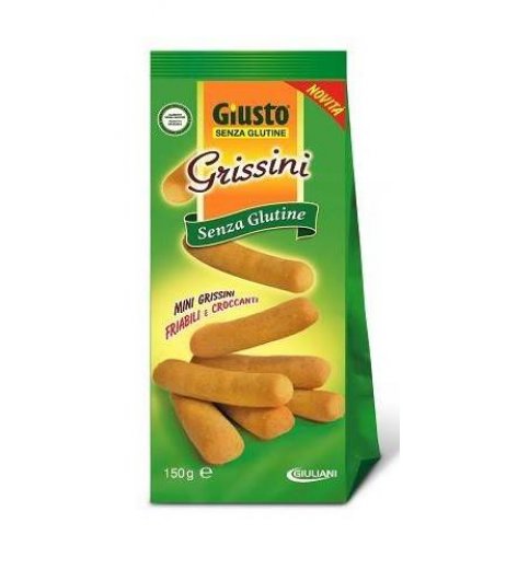 GIUSTO S/G GRISSINI 150G