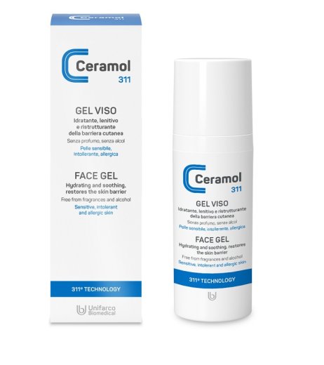 CERAMOL GEL VISO 50ML CERAMOL GEL VISO 50ML