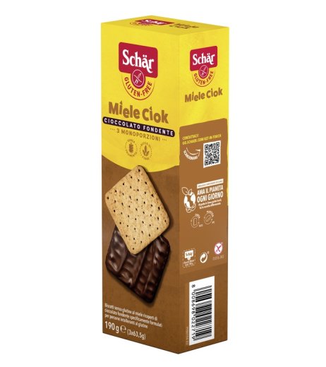 SCHAR-BISCOTTI MIELE CIOK 190G SCHAR-BISCOTTI MIELE CIOK 190G