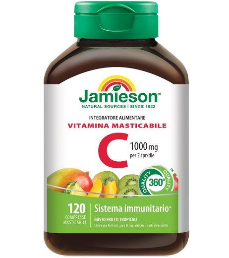 JAMIESON VIT C 1000 TRO 120CPR