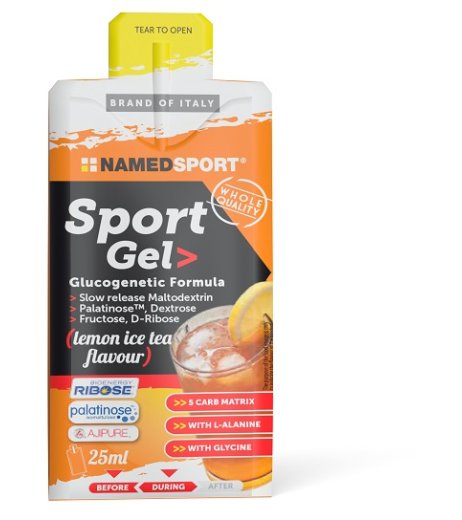 Sport gel Lemon Ice Tea integratore alimentare 25ml di NAMEDSPORT SRL