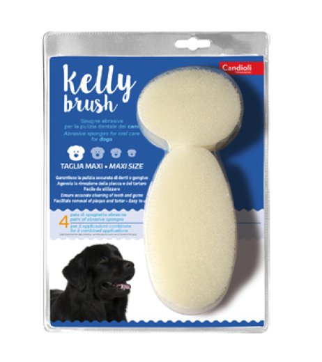 KELLY BRUSH Spugnetta Maxi 8pz