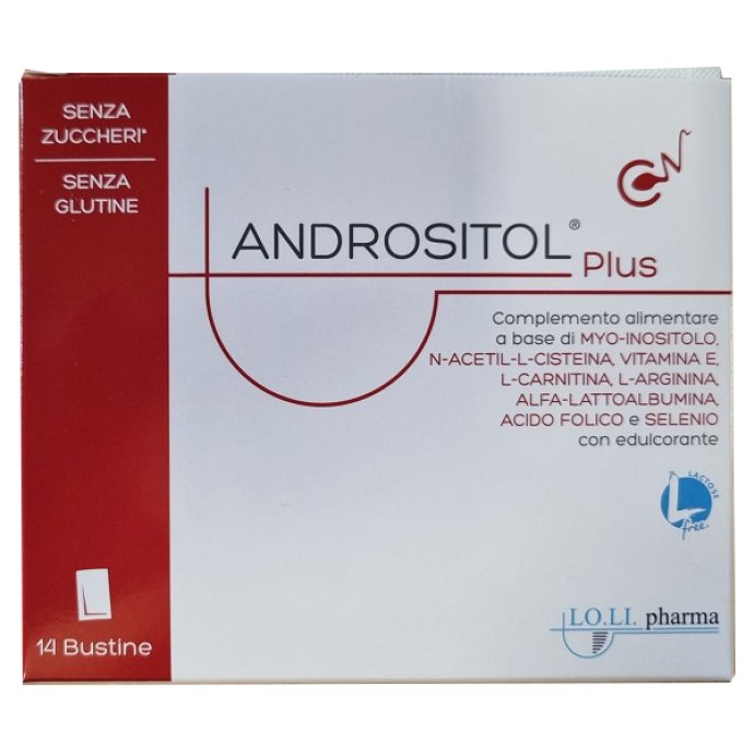 ANDROSITOL PLUS 14 bustine integratore per Infertilità maschile di Lo.Li pharma