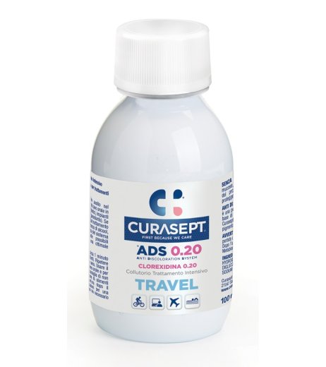 CURASEPT COLLUTORIO 0,20 ADS TRAVEL 100 ML
