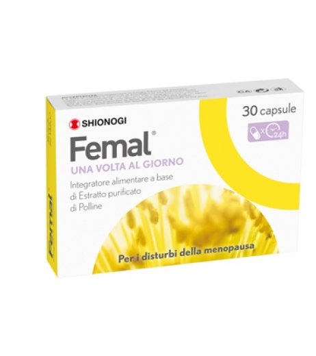 FEMAL integratore per i disturbi della menopausa 30 compresse di Shionogi SRL