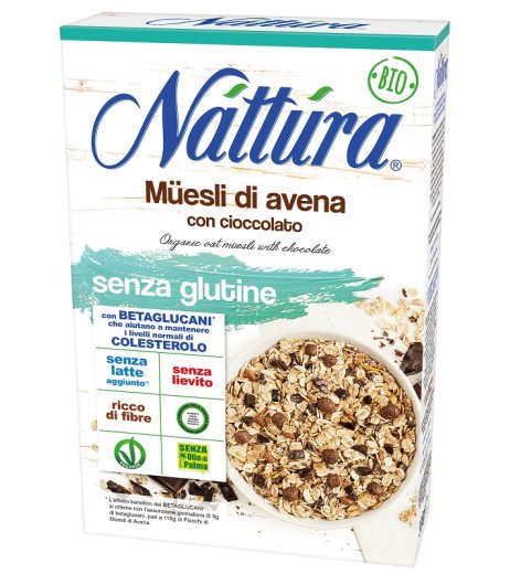 NATTURA Muesli Avena Ciocc300g