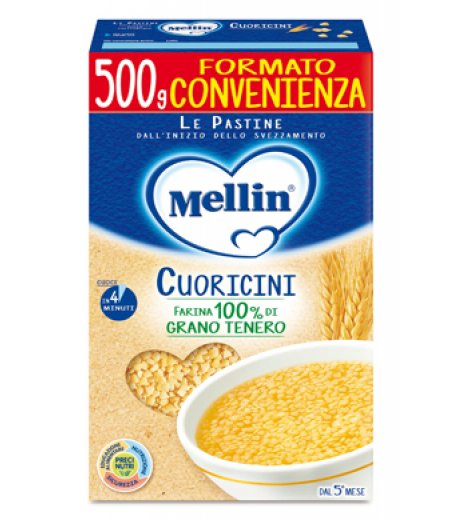 MELLIN Past.Cuoricini 500g