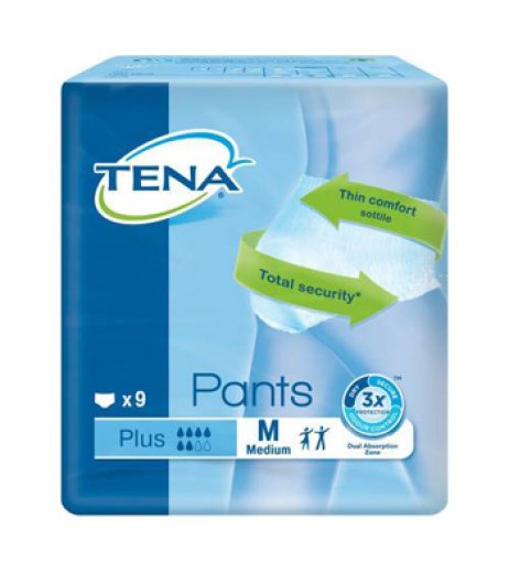 TENA PANTS PLUS PANN M 9PZ 2533 TENA PANTS PLUS PANN M 9PZ 2533