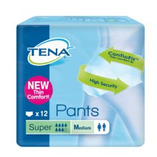 TENA PANTS SUPER M NEW 12PZ 3534