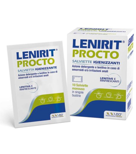 LENIRIT PROCTO SALVIETTE 10PZ LENIRIT PROCTO SALVIETTE 10PZ