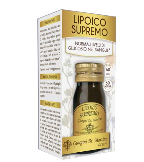 LIPOICO SUPREMO 60PAST LIPOICO SUPREMO 60PAST