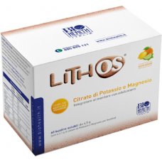 Lithos integratore alimentare per un intensa perdita di liquidi 60 bustine 4,5 gr. agli agrumi di Biohealth Italia