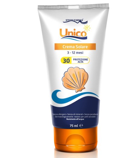 UNICO CR SOL 3-12 SPF30+ 75ML UNICO CR SOL 3-12 SPF30+ 75ML