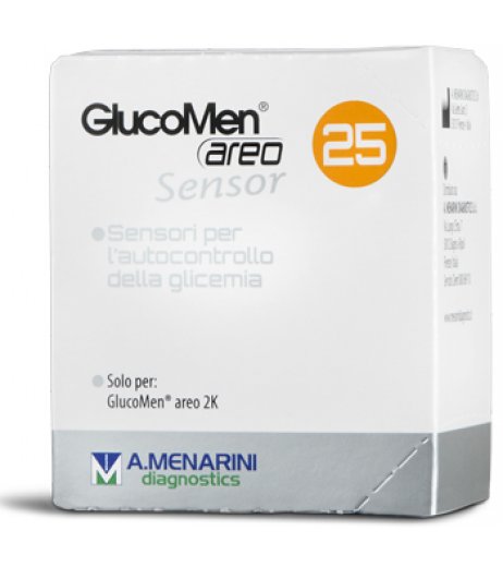 GLUCOMEN AREO SENSOR STRISCE 25PZ