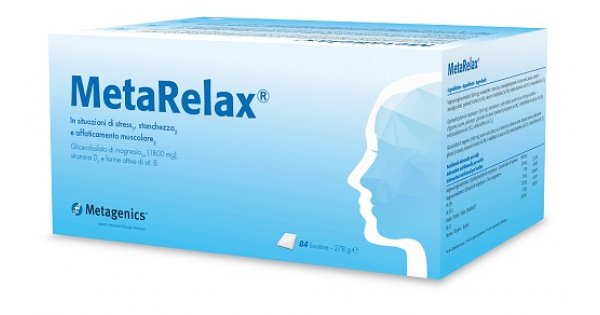 MetaRelax Integratore alimentare a base di vitamine, magnesio e