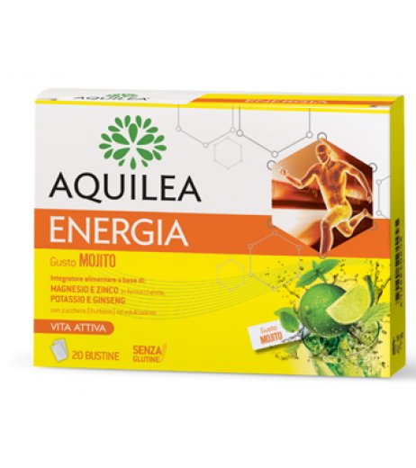 Aquilea Energia 20 bustine energizzanti gusto mojito - Uriach