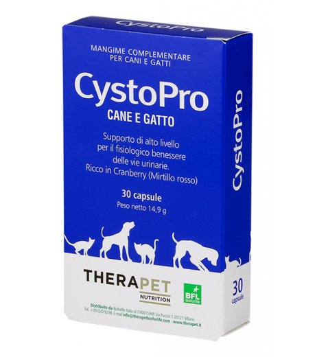 CYSTOPRO THERAPET 30CPS