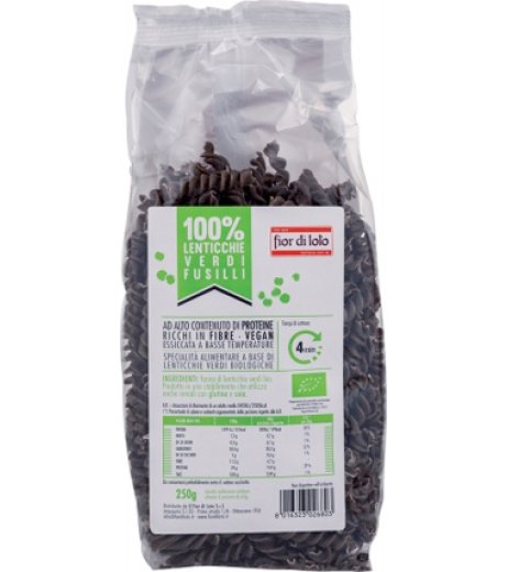 FUSILLI LENTICCHIE VERDI BIO